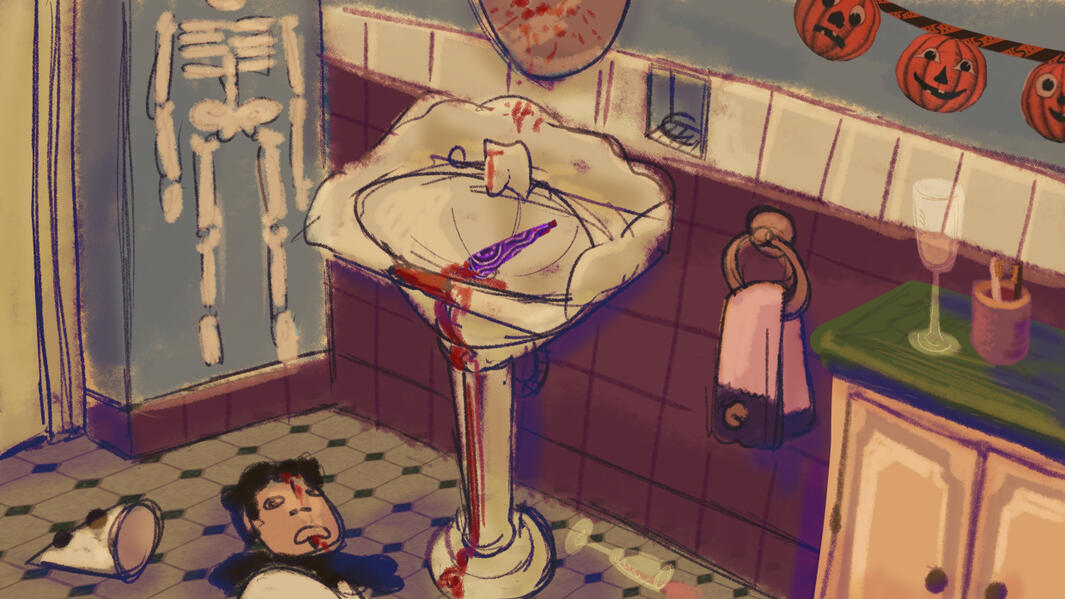1930's Halloween Murder Alt