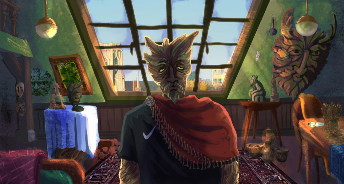 The Green Man's Apartment V1